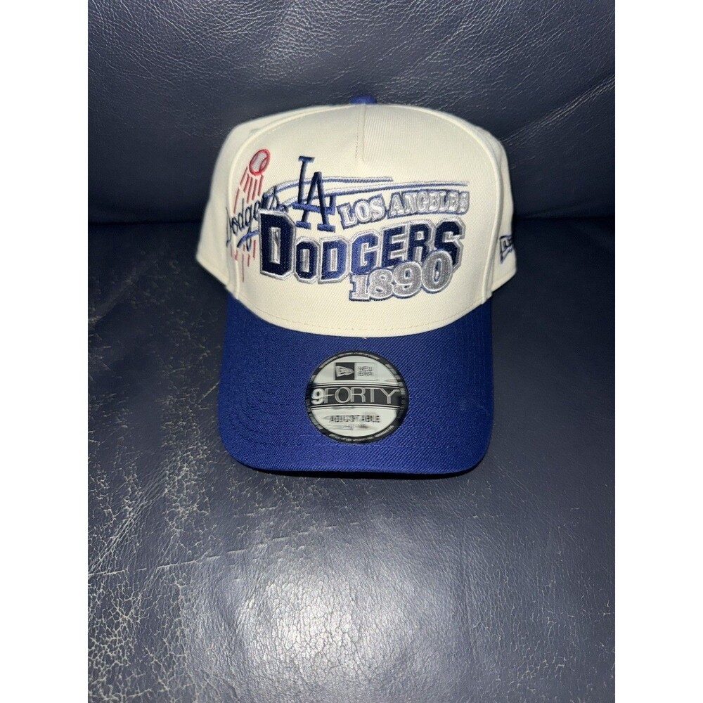 Los Angeles Dodgers New Era 9FORTY Snapback Baseball Cap hat A-Frame